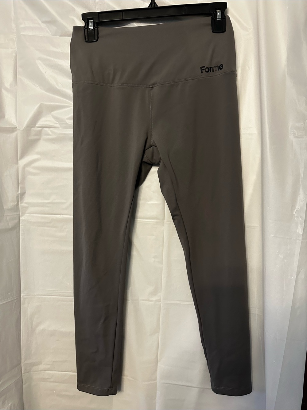 High-Rise Gray Leggings